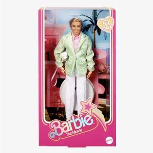 Sugar’s Daddy Ken Doll in Pastel Suit With Dog The Barbie Movie (FactorySealed!)